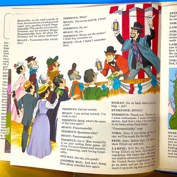 WALT DISNEY PETE’S DRAGON VTG 1977 DISNEYLAND STORYTELLER VINYL RECORD & BOOK - Picture 10 of 16